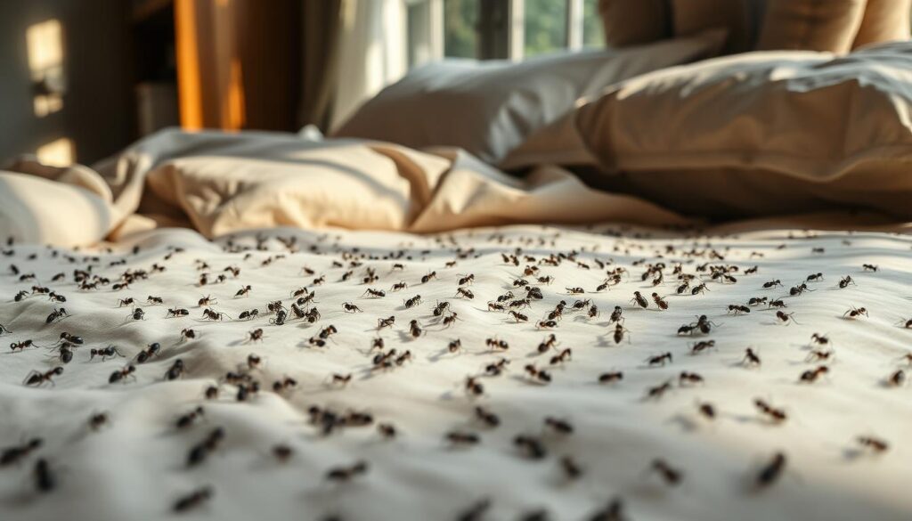 arti banyak semut di tempat tidur