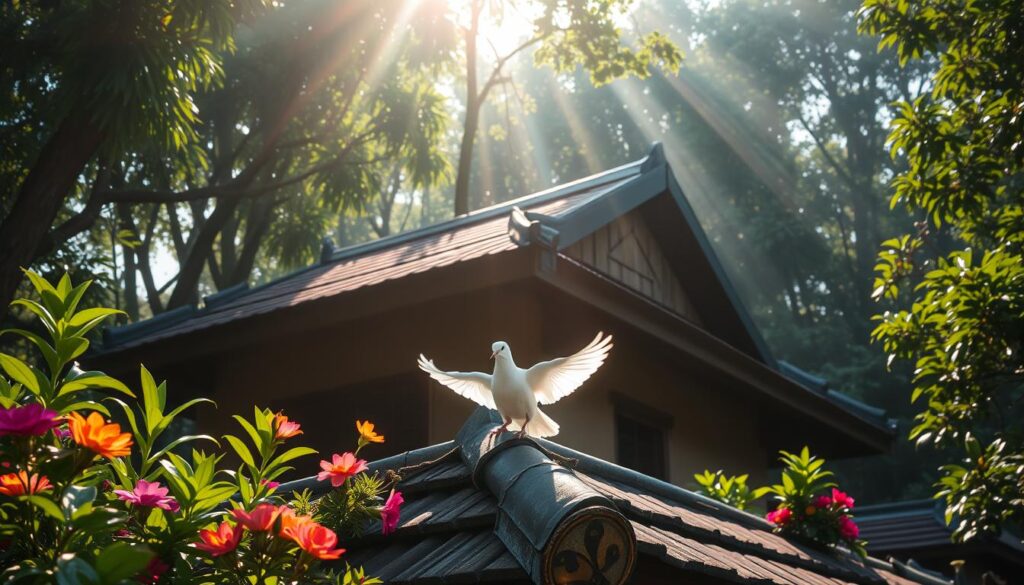 penafsiran burung merpati putih